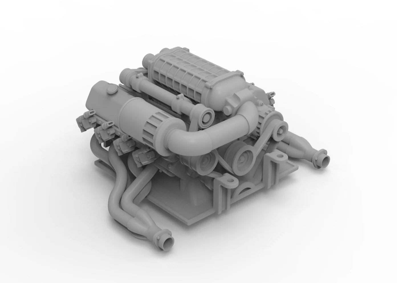 V8 motor - Vanquish H10 Optic by Knight Customs