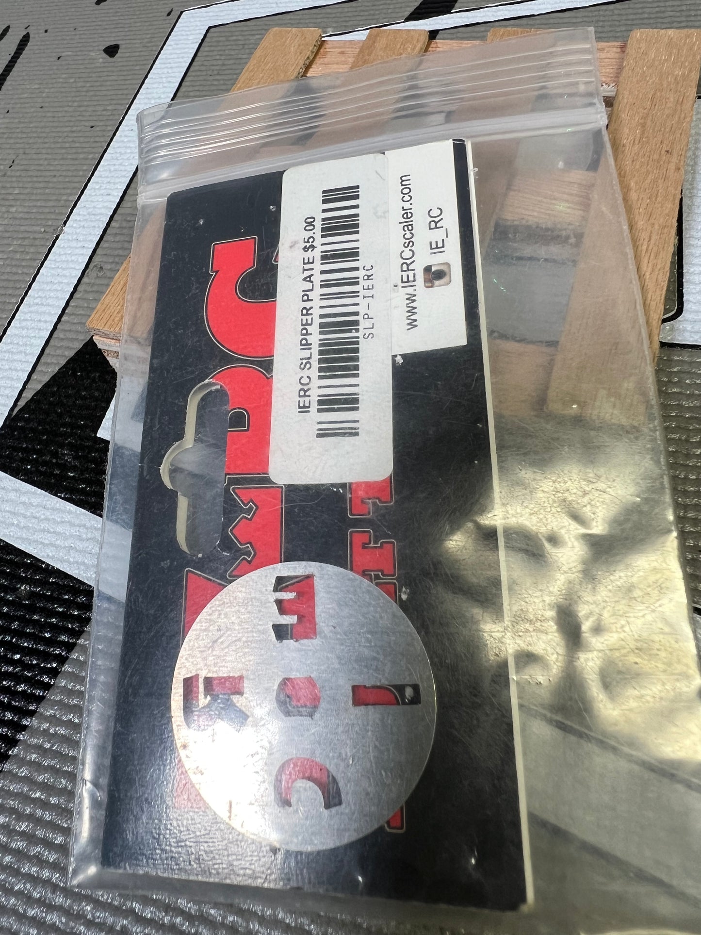 IERC chassis braces and slipper pad